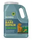 Sunday Pet Lawn Bare Repair Grass, 3.75 Lbs, (Mulch, Seed and Fertilizer Combo)