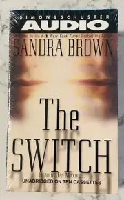 Sandra Brown THE SWITCH Complete Book Unabridged on 10 Audio Cassettes NEW