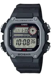Casio DW-291H-1AJF Digital Watch 20ATM Waterproof LED Stopwatch Quartz