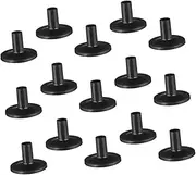 Vaguelly 15pcs Drum Cymbal Stand Cymbal Stand Holder Black Plastic