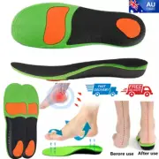 Orthotic Shoes Insoles Inserts High Arch Support For Plantar Fasciitis Flat Feet