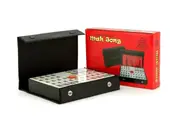 Mahjong Set Black Vinyl Case 22cm O1020EA