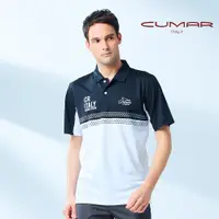 在飛比找蝦皮商城優惠-【CUMAR】男裝短袖襯衫領吸濕排汗POLO衫 178220