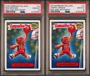 PSA 10 SET- Garbage Pail Kids 30th Anniversary 7a Mad Michael & 7b Jumpin Jordan