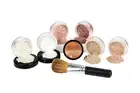 XXL KIT with BRUSH (LIGHT TAN) Full Size Mineral Makeup Set Bare Face Powder