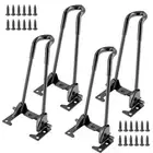 LifCratms 4Pcs Folding Hairpin Legs, 10 Inch Foldable Coffee Table Legs, Heav...