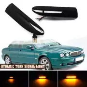2PC Led Dynamic Side Marker Indicator Light Blinker Lamp For Jaguar X-Type 02-09 (for: Jaguar)