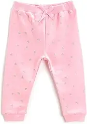 [Koton] Baby Girls' Heart Printed Jogger Sweatpants Cotton Jogging Pants
