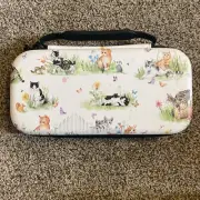 Nintendo Switch Funny Cats OLED Model Case Hard Shell