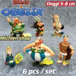 公仔 ASTERIX OBELIX 士兵超級 PARONAMIX PLASTOYS 套裝 6