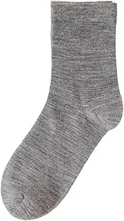 CLENEA 1pair Winter Autumn Warm Thin Socks Long Socks Men's Socks Classic Business Men Winter Warm Socks(Gray)