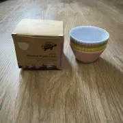 NIB Net Zero Co Silicone Muffin Cups Baking Sustainable Female Led Business