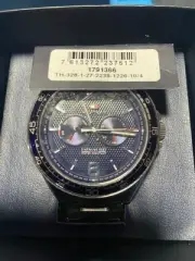 Tommy Hilfiger Men's Sport Watch 1791366 Stainless Steel 48mm Blue Dial