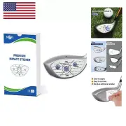 Golf Impact Tape Labels, Self-Teaching Sweet Spot and Consistency Analysis, I...