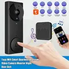 WiFi Doorbell Intercom Video Camera Door Bell Chime TUYA Wireless Security Smart