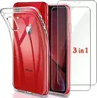 For iPhone 11,12,13 mini, pro max, XR, X ,XS Max Phone Case and Screen Protector