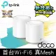 TP-Link Deco X20 AX1800 真Mesh 雙頻智慧無線網路WiFi 6分享系統網狀路由器（2入）