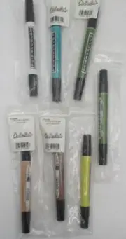Lot of 7 Prismacolor Broad Fine Tip Markers 18 28 88 95 121 164 Art Double Ended