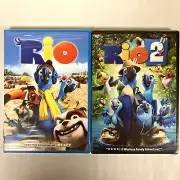 Rio & Rio 2 (New DVD Lot) Animated Musical Adventure Comedy, Blue Sky Studios