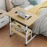 在飛比找遠傳friDay購物優惠-【AOTTO】可移動床邊沙發萬用邊桌升降桌(懶人桌 床邊桌 