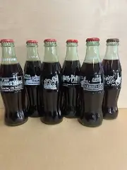 Coca-Cola Bottles- Assorted Collection of 6