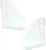 GARIOUANS 1Set Transparent Office Storage Rack Practical File Organizers for Desk Document Holder for Files Books and Notepads for Home Office Library