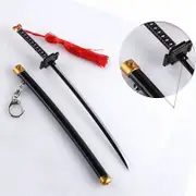 Bleach Ichigo Sword Keychain Mini Katana Keyring Fidget Toy 22cm