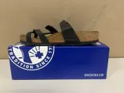 New with Box Birkenstock Mayari Black Birko-Flor Regular - Size 10