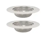 2Pcs Sink Strainer For Most Kitchen Sink Drain Basket,Sink Strainers For Kitchen Sink, Sink Drain Strainer,Sink Strainer Basket,Kitchen Sink Strainer,Large