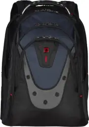 SwissGear Wenger Ibex 17" Laptop Backpack Black Navy Blue
