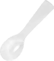 KICHOUSE Natural Shell Spoon Multi Functional Spoon for Caviar Dessert and Drinks Smooth Finish Lightweight and Safe Material for Serving and Mixing