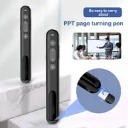 PPT Powerpoint Clicker with Laser Pointer USB Presenter Remote For Mac Laptop