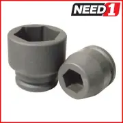 SIDCHROME ABW 1-1/2″ Drive Metric Standard Impact Socket 36mm - 80mm