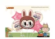 Labubu Shaped Foil Balloon – Cartoon Party Decoration Balloon