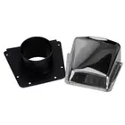 Boat Cowl Clam Shell Vent Marine Hull Mount Air Vent Cover With Nylon Base ee