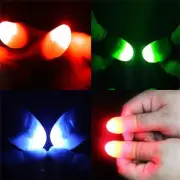 2Pcs Magic Super Bright Light Up Thumbs Fingers Trick Appearing Light Close.pi