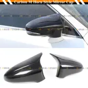 FOR 2013-19 LEXUS GS GSF ES RC RCF LS M STYLE CARBON FIBER SIDE MIRROR COVER CAP
