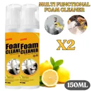 Multi-Purpose Foam Cleaner Spray Powerful Stain Remover for Car Home Kitchen