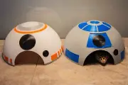 R2D2 & BB8 Bundle Reptile Hides Star Wars for Leopard Geckos and Other Reptiles