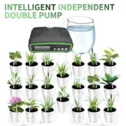 Automatic Double Pump Watering System Irrigation Kit Programmable Water Timer