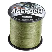 Agepoch 100M-2000M Army Green 6LB-30LB Dyneema Braided Sea Fishing Line