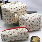 Rabbit Jacquard Skincare Storage Bag Cosmetic Organizer Pouch Travel