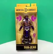 McFarlane Toys Mortal Kombat Sub-Zero Winter Purple Variant 7" Action Figure