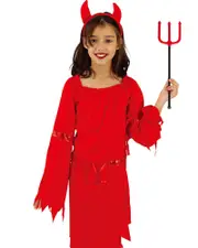 Red Devil Girls Costume