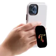 Kickstand Grip AddOn, Universal Phone Holder, Embellished Letter T