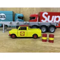 在飛比找蝦皮購物優惠-Shell mini 殼牌 卡車 小貨車 油罐車 油桶 模型