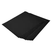 Glitter EVA Foam Sheets Black Self Adhesive Back 15.7 x 11.8 Inch 1.6mm 10 Pcs