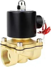 1pcs Electric Solenoid Valve 1/4" 3/8" 1/2" 3/4" 1" DN8/10/15/20/25/50 Normally Closed Pneumatic for Water Oil Air 12V 24V 220V 110V(DN50,AC110V)