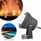 RGB LED Underwater Spot Lights Spotlight Garden Pond Lights 12V Remote Control