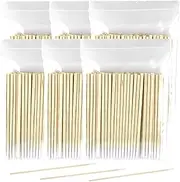 Senkary 1200 Count Microblading Cotton Swab Pointed Cotton Swab Precision for Makeup, Tattoo Permanent Supplies (2.75 Inches)